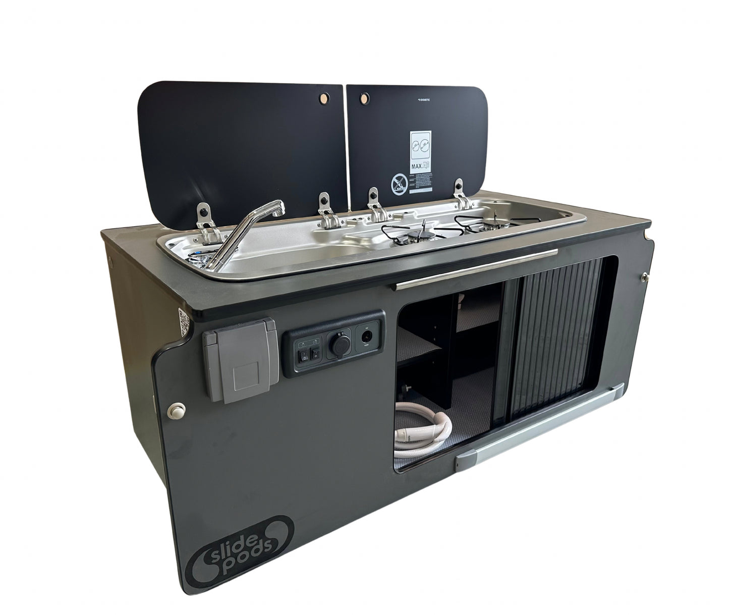 Slidepod Ultra (Charcoal Grey | Black Trim)