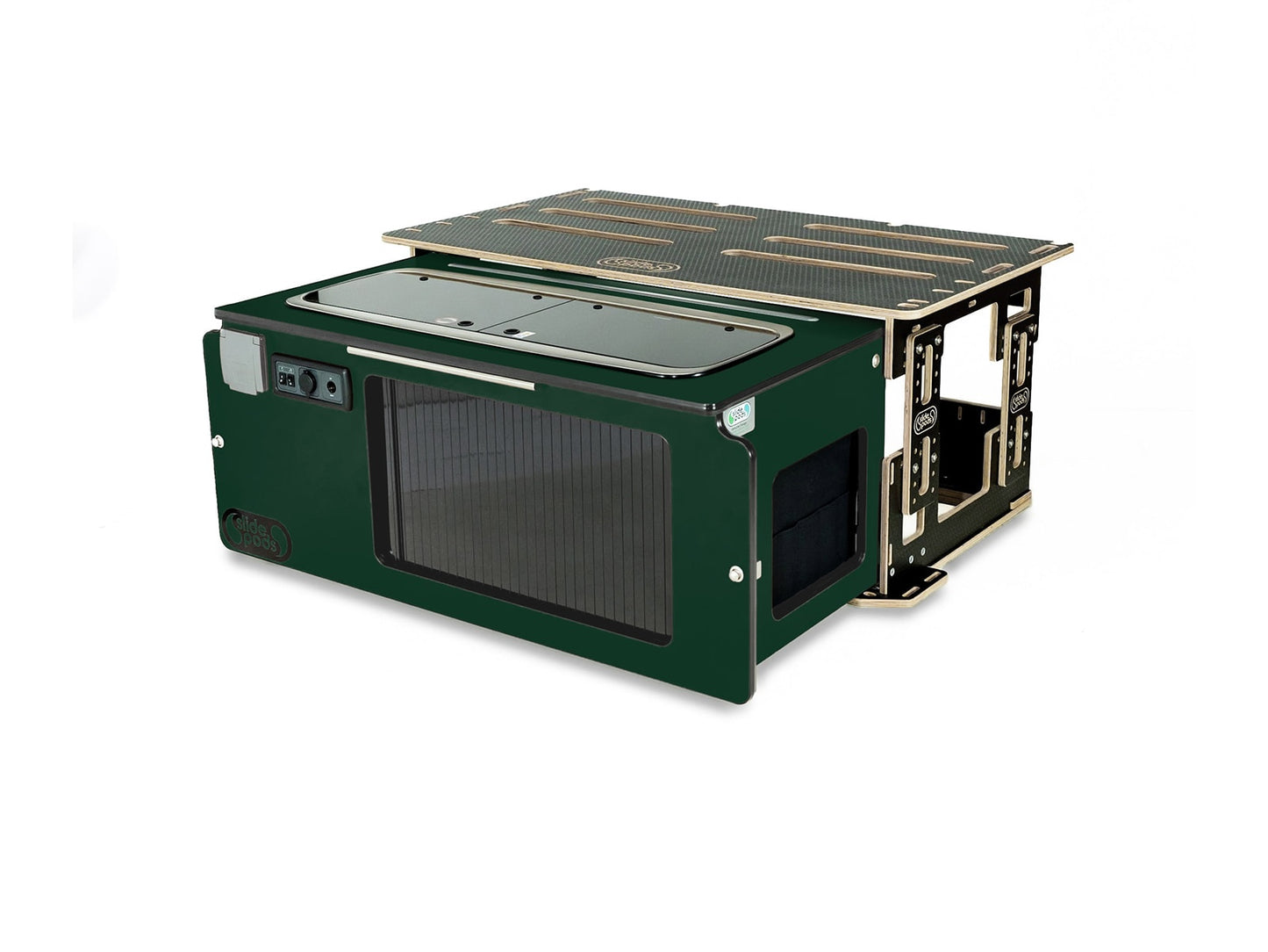 Slidepod Ultra (British Racing Green | Green Worktop)