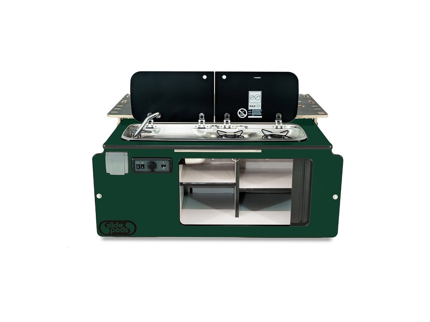 Slidepod Ultra (British Racing Green | Green Worktop)