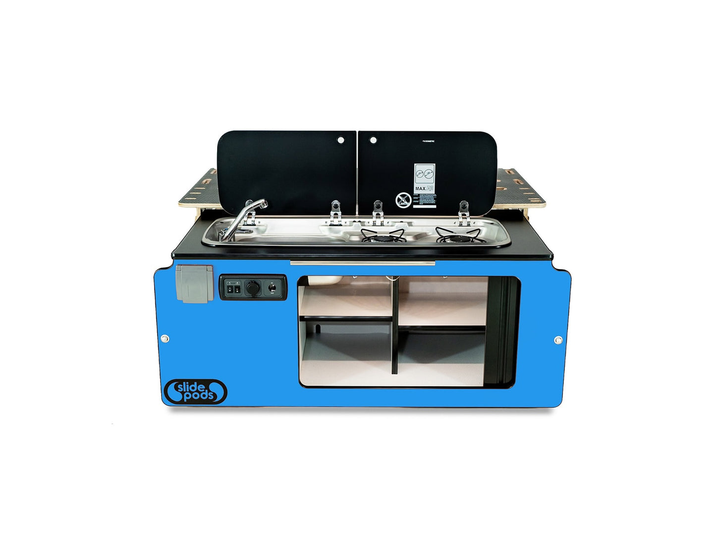 Slidepod Ultra (Royal Blue | Black Worktop)