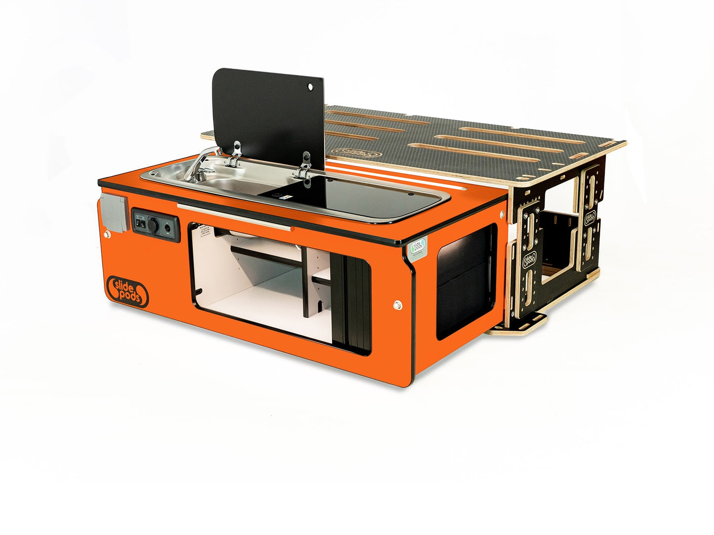 Slidepod Ultra Compact (Seville Orange | Orange Worktop)