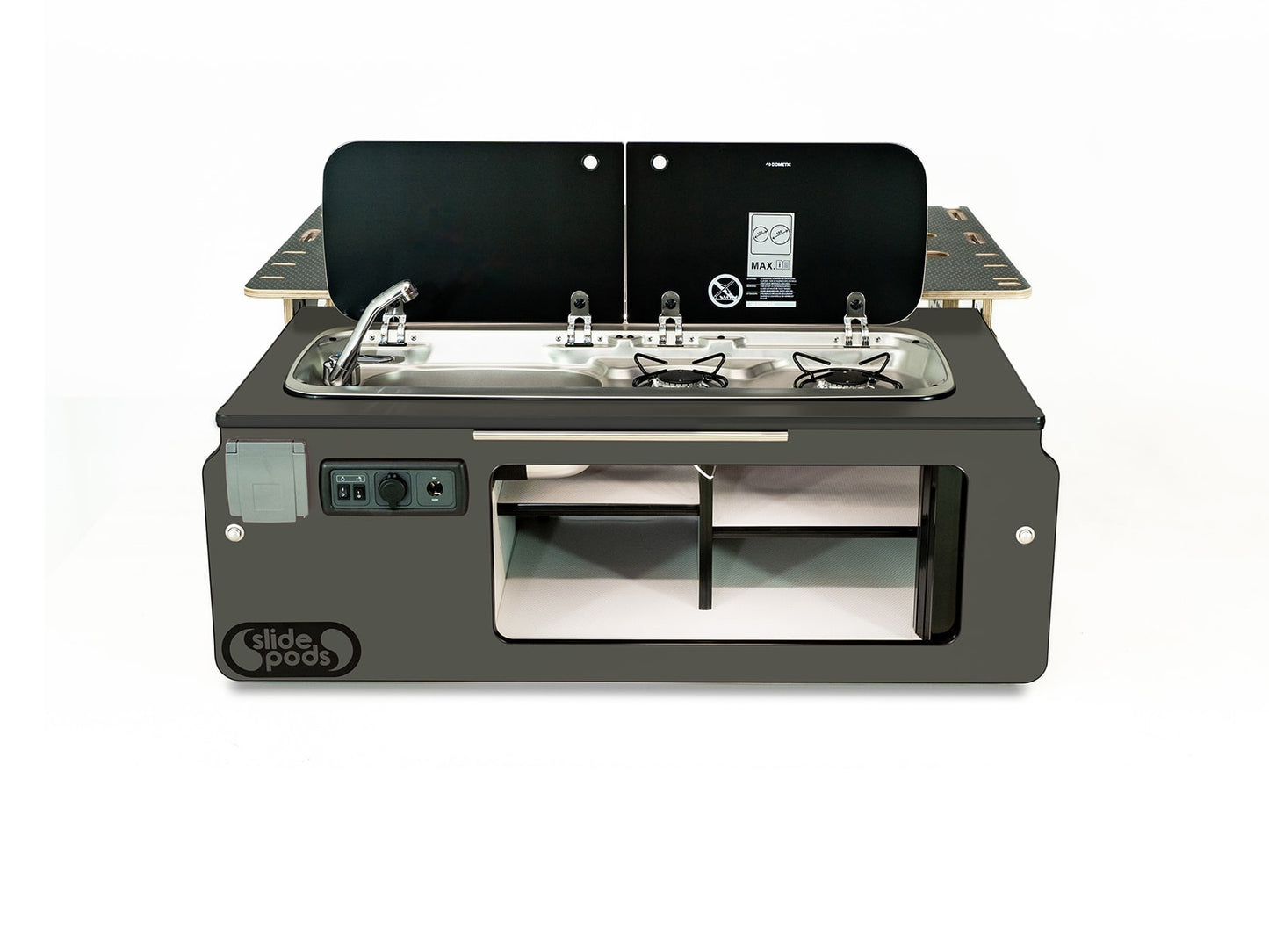 Slidepod Ultra Compact (Charcoal Grey | Black Trim)