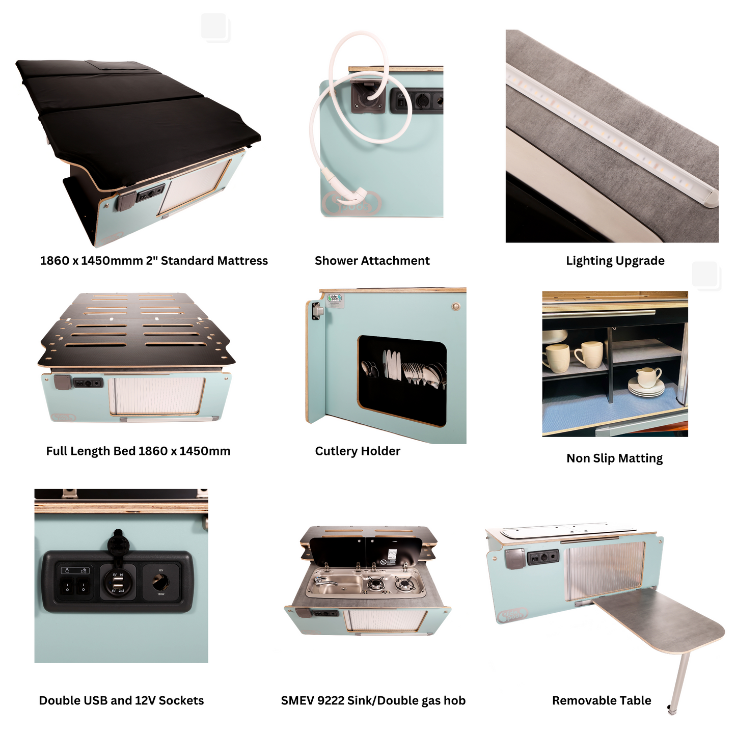 Universal Slidepod 2.Zero Black Friday - Matt Black INDUCTION
