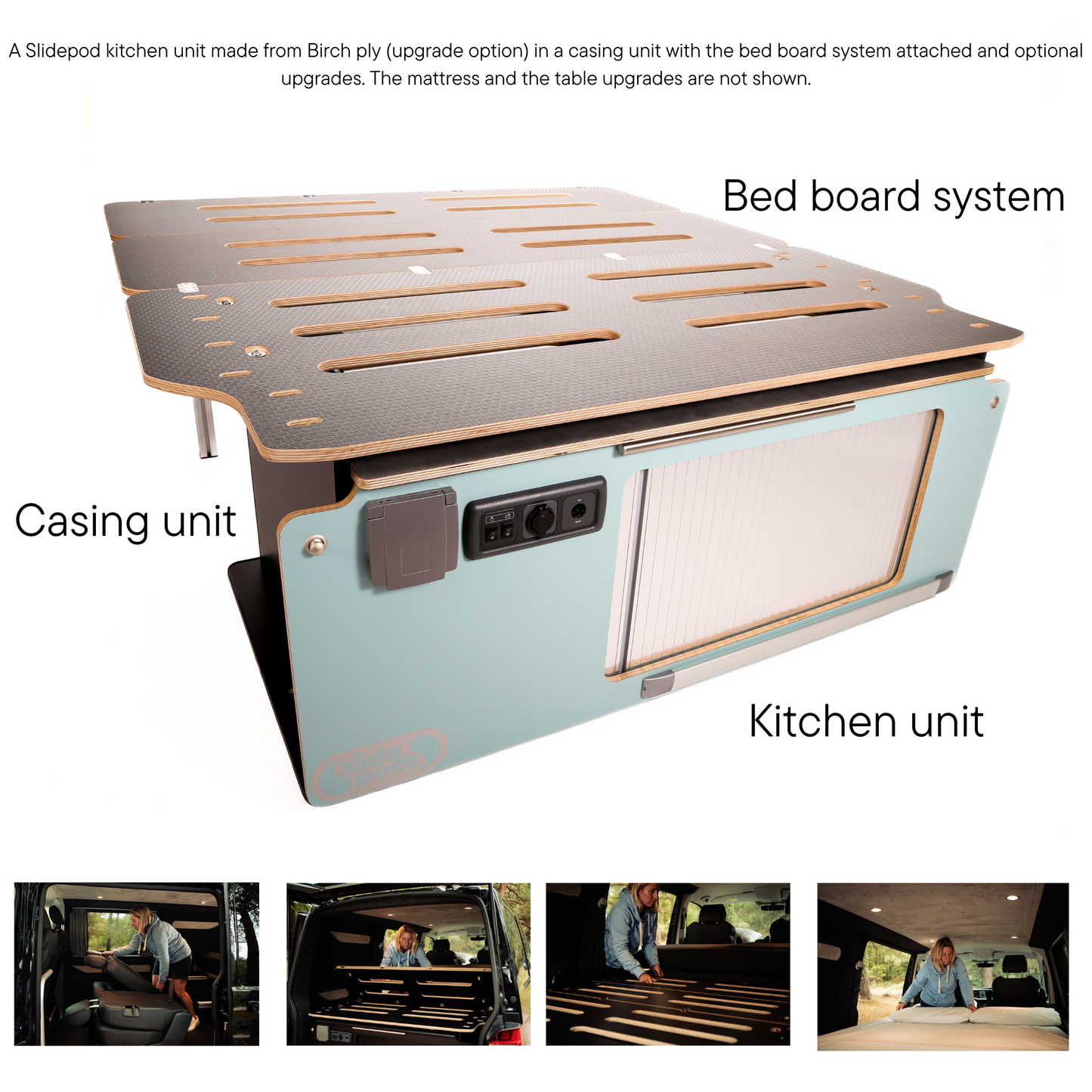 Ford Transit camping kitchen pod