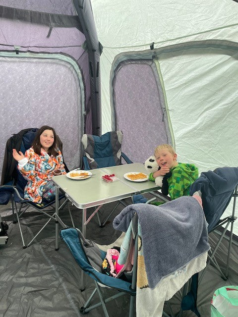 Camping in half term with kids