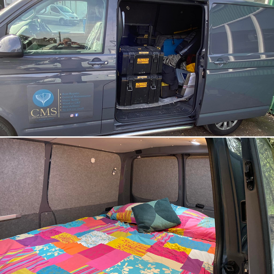 Panel van to campervan without a conversion