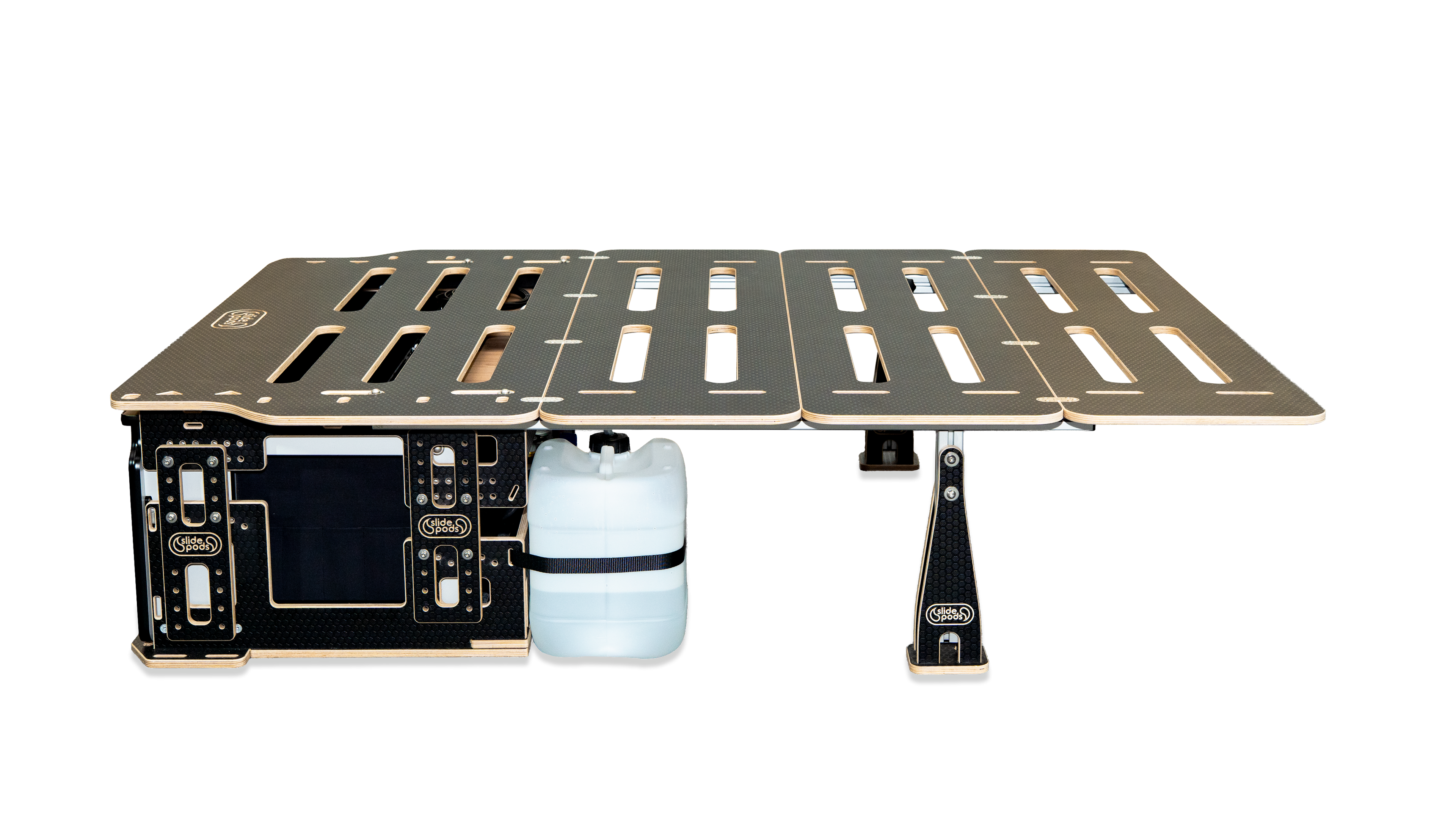 Slidepod Ultra Compact (Moss Green & Dark Lennox Oak)