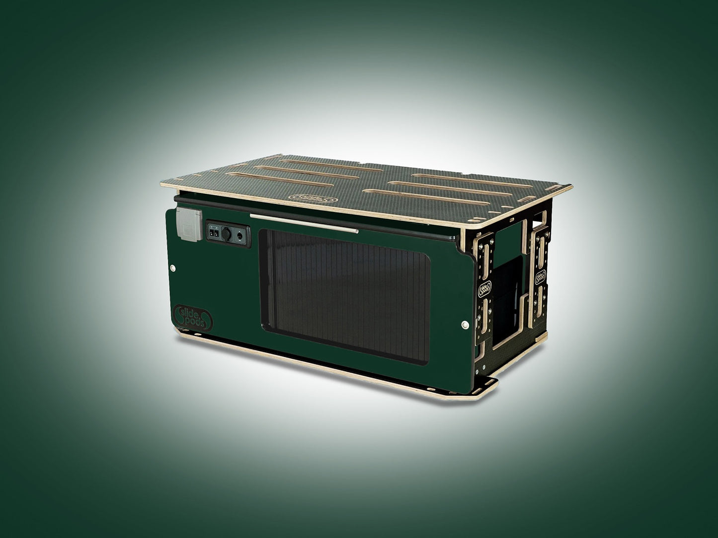 Slidepod Ultra (British Racing Green | Green Worktop)