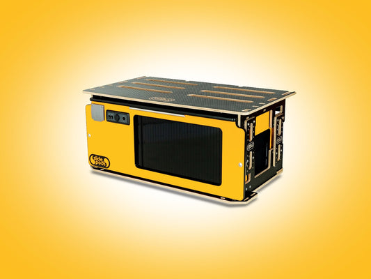Slidepod Ultra (Amber Yellow | Black Worktop)