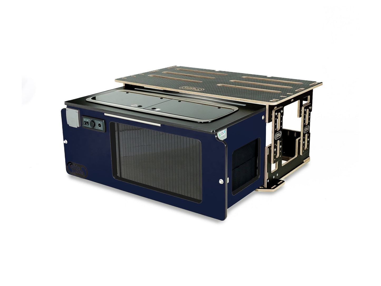 Slidepod Ultra (Navy Blue | Navy Worktop)