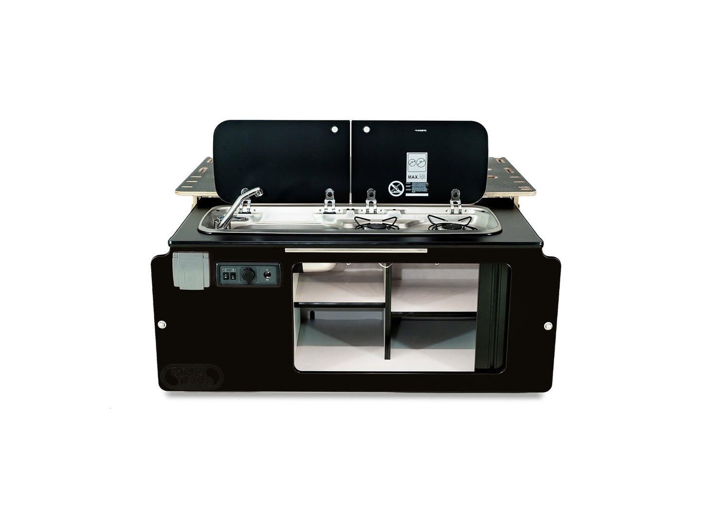 Slidepod Ultra (Black | Black Worktop)