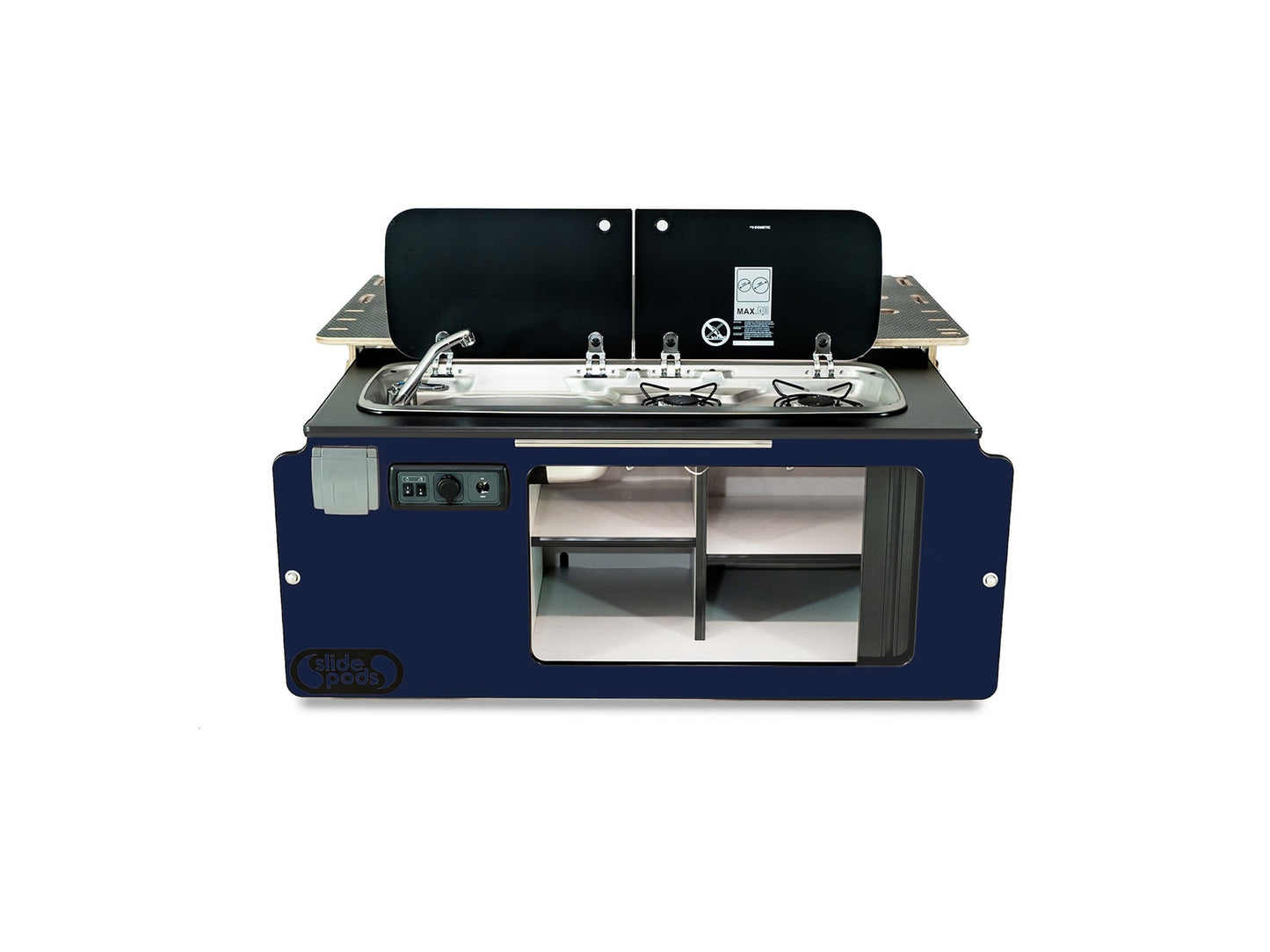 Slidepod Ultra (Navy Blue | Navy Worktop)