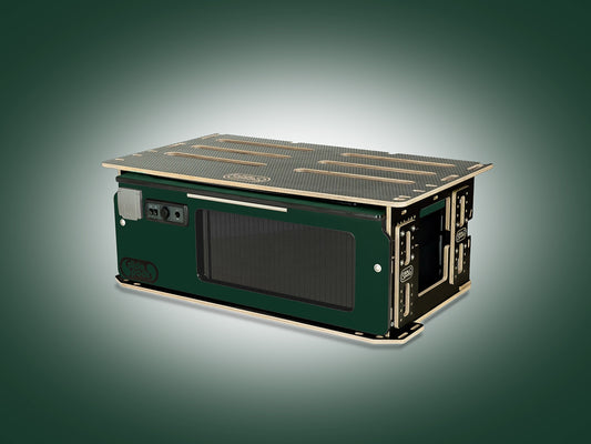 Slidepod Ultra Compact (British Racing Green | Green Worktop)