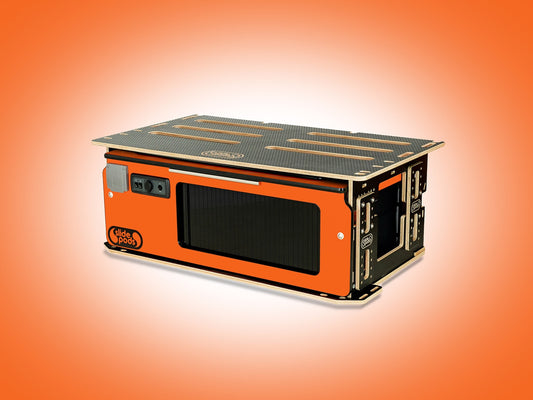 Slidepod Ultra Compact (Seville Orange | Orange Worktop)