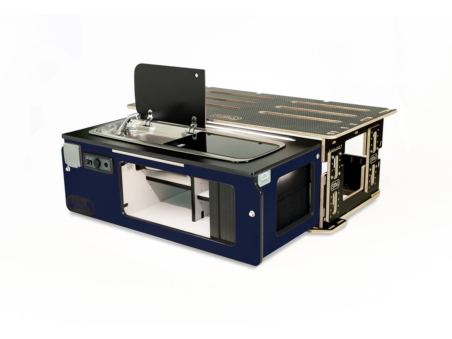 Slidepod Ultra Compact (Navy Blue | Navy Worktop)