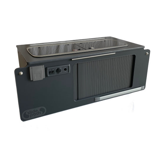 In Stock Slidepods include all optional upgrades and bed system